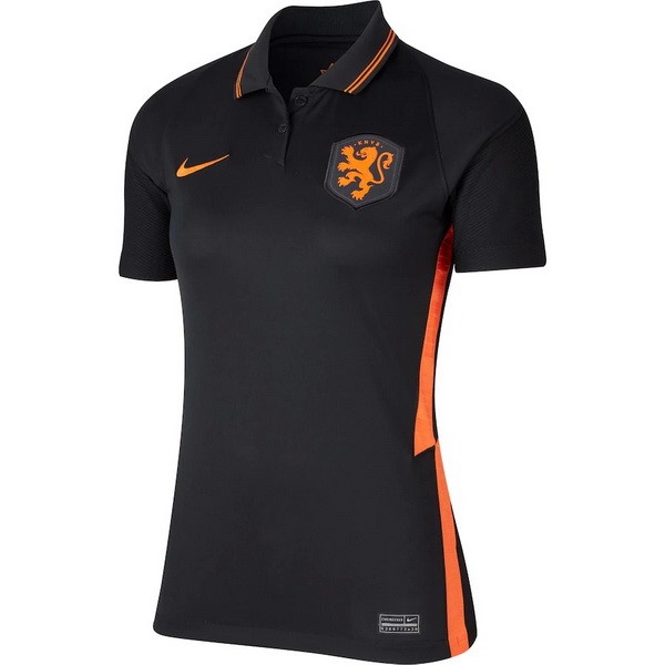 Maillot Football Pays Bas Exterieur Femme 2020 Noir